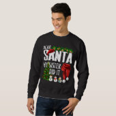 Lieber Weihnachtsmann, meine Schwester hat Weihnac Sweatshirt (Vorne ganz)