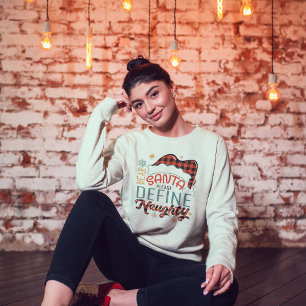 Lieber Weihnachtsmann, naughty definieren T-Shirt