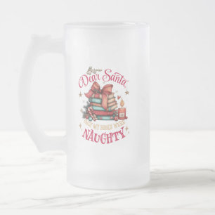 Lieber Weihnachtsmann, Nur meine Bücher waren unar Mattglas Bierglas