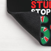 Lieber Weihnachtsmann Schüler 6-7 67 Sechs Sieben  Mousepad (Ecke)
