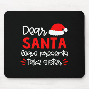 Lieber Weihnachtsmann-Shirt Geschwister passende F Mousepad
