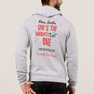 Lieber Weihnachtsmann - sie ist die schmutzige Wei Hoodie