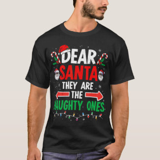 Lieber Weihnachtsmann sie scheußlich Weihnachtsmän T-Shirt
