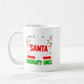 Lieber Weihnachtsmann sie schmutzig Weihnachten We Kaffeetasse (Links)