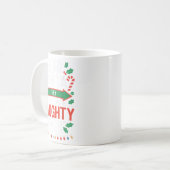 Lieber Weihnachtsmann sie sind das schmucke Shirt Kaffeetasse (Vorderseite Links)