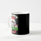 Lieber Weihnachtsmann sie sind das schmucke Shirt Kaffeetasse (Vorderseite Links)