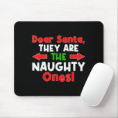 Lieber Weihnachtsmann, sie sind die unartigen Mousepad (Mit Mouse)