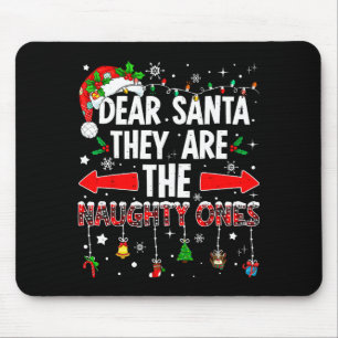 Lieber Weihnachtsmann Sie Sind Die Ungezogenen Lus Mousepad