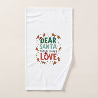 Lieber Weihnachtsmann Was ist die Bedeutung von Lo Handtuch