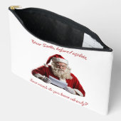 Lieber Weihnachtsmann... Weihnachtsmann, Weihnacht Zubehörtasche (Offen)
