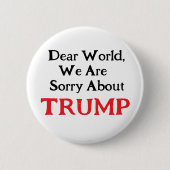 Lieber Welt Button (Vorderseite)