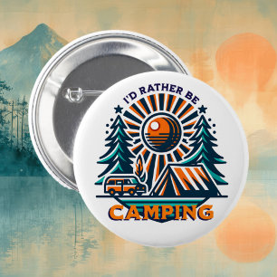 Lieber würde ich campen Vintage Vibes Button