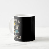 Lieber würde ich Camping-Design Lustiger Campingli Kaffeetasse (Vorderseite Links)