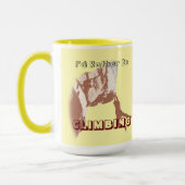 Lieber würde ich klettern Tasse (Links)