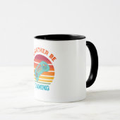 Lieber würde ich Retro-Design zocken Tasse (VorderseiteRechts)
