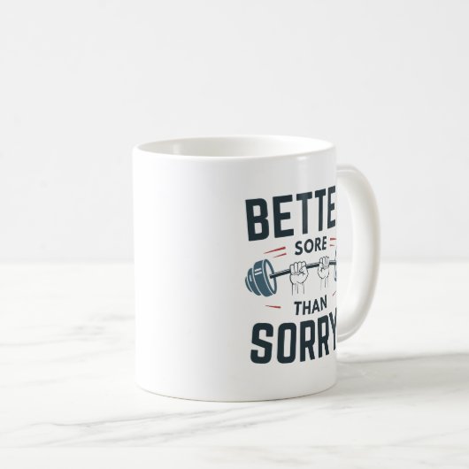Lieber wütend als Sorry Kaffeetasse (VorderseiteRechts)