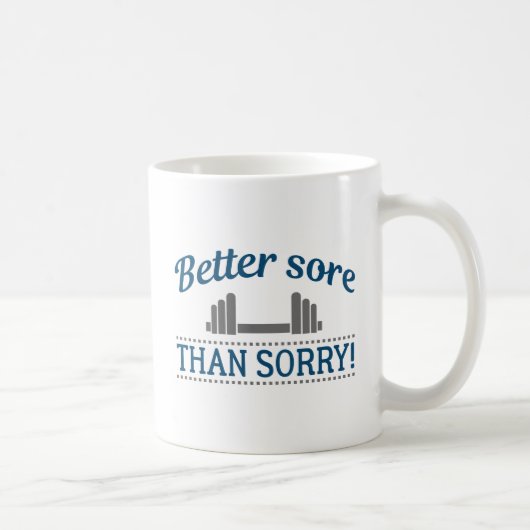 Lieber wütend als Sorry Kaffeetasse (Rechts)