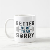 Lieber wütend als Sorry Kaffeetasse (Links)