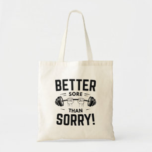 Lieber wütend als Sorry Tragetasche