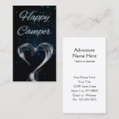 Lieberauch des glücklichen Lagerbewohners Visitenkarte (Vorne/Hinten)