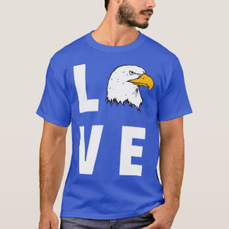 Liebes Adler Mädchen T-Shirt
