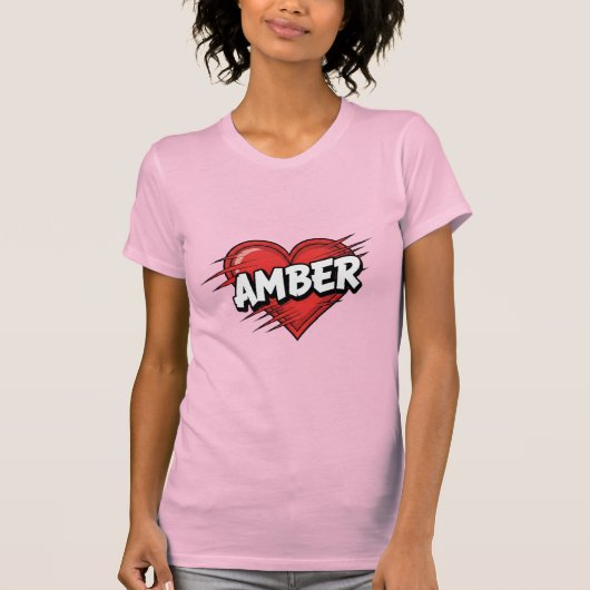 Liebes Amber T-Shirt (Vorderseite)