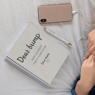 Liebes Andenken Schwangerschaftstagebuch Notizblock