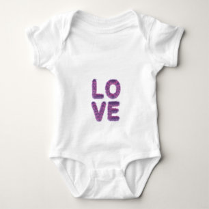 Liebes-Baby-Bib - Süßes Herz-Design Liebenswert Baby Strampler