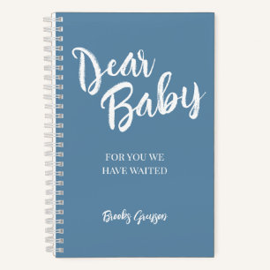Liebes Baby, Schwangerschaftstagebuch als Andenken Notizblock