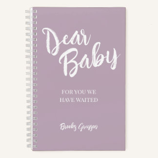 Liebes Baby, Schwangerschaftstagebuch Andenken Notizblock