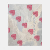 Liebes-Fleece-Decke Fleecedecke (Vorderseite)