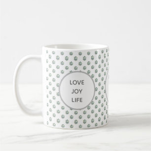 Liebes-, Freud-, Lebensdiamanten Kaffeetasse