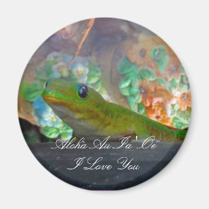 Liebes Gecko Magnet