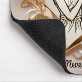 "Liebe's Gentle Whisper" Mousepad (Ecke)