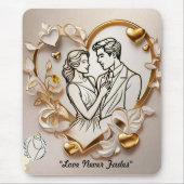 "Liebe's Gentle Whisper" Mousepad (Vorne)