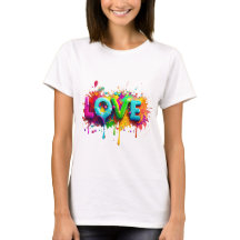 Liebes Herz Ästhetisches Mädchen T-Shirt 💕
