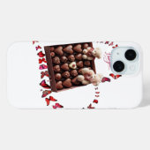 Liebes Herz Case-Mate iPhone Hülle (Rückseite (Horizontal))