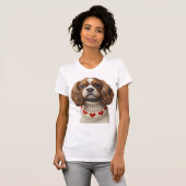 Liebes Herz Cavalier T-Shirt (Vorne ganz)