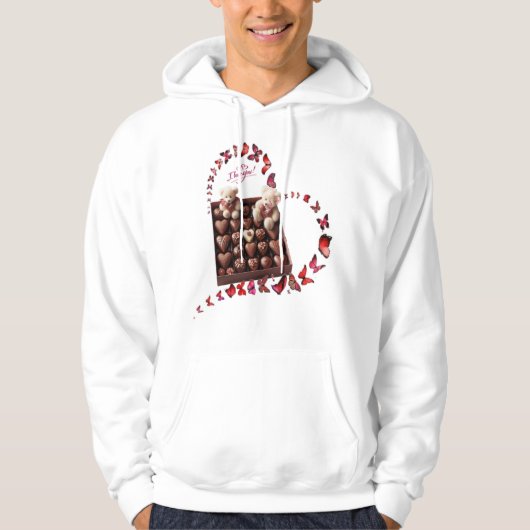 Liebes Herz  Hoodie (Vorderseite)
