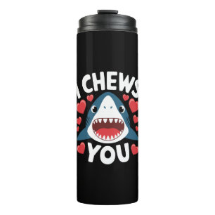 Liebes Herz Leopard Süßer Valentinstag  Thermosbecher