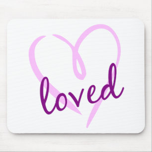 Liebes Herz Mousepad