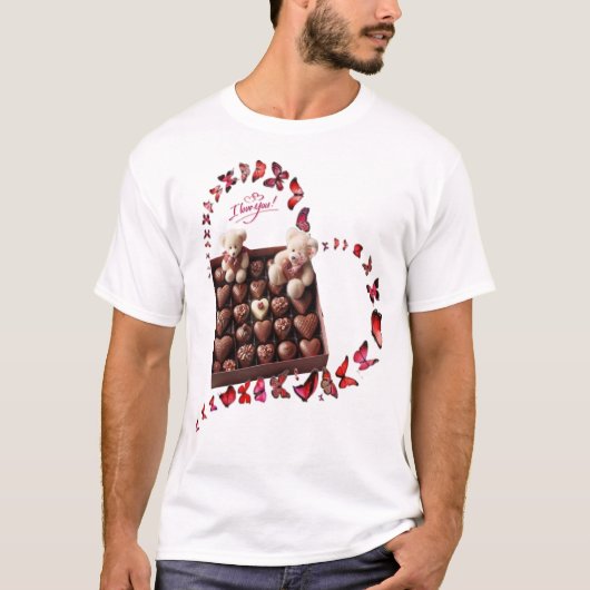 Liebes Herz T-Shirt (Vorderseite)