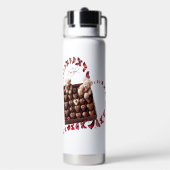 Liebes Herz Trinkflasche (Hinten)