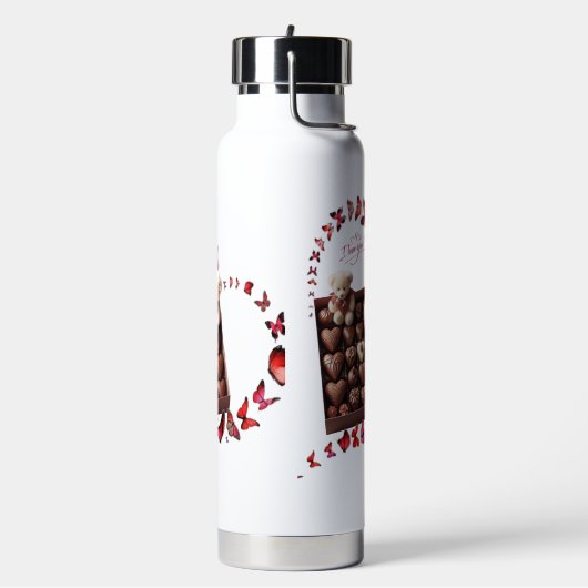 Liebes Herz Trinkflasche (Links)