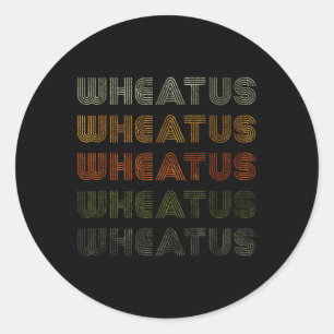 Liebes Herz Wheatus T-Shirt Grunge Vintage Stil Sc Runder Aufkleber