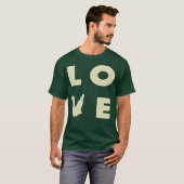 Liebes Krokodil Geschenk T-Shirt (Vorne ganz)