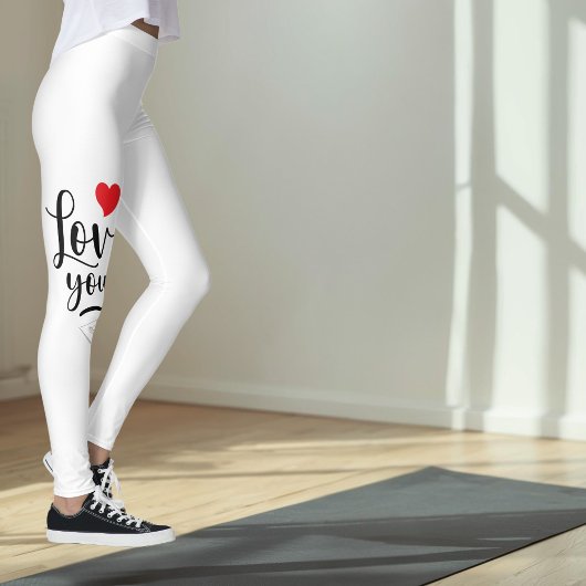 Liebes-Leggings Leggings