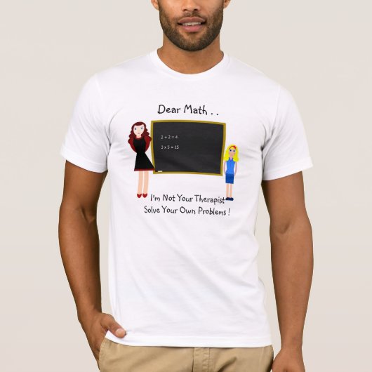 Liebes Math. T-Shirt (Vorderseite)