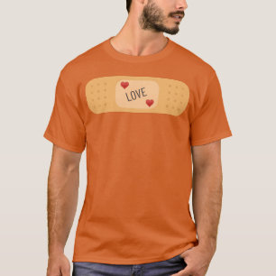 Liebes-Pflaster vintage T-Shirt