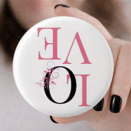 Liebes-Pin-Button — Valentinstag-Geschenk — Romant Button